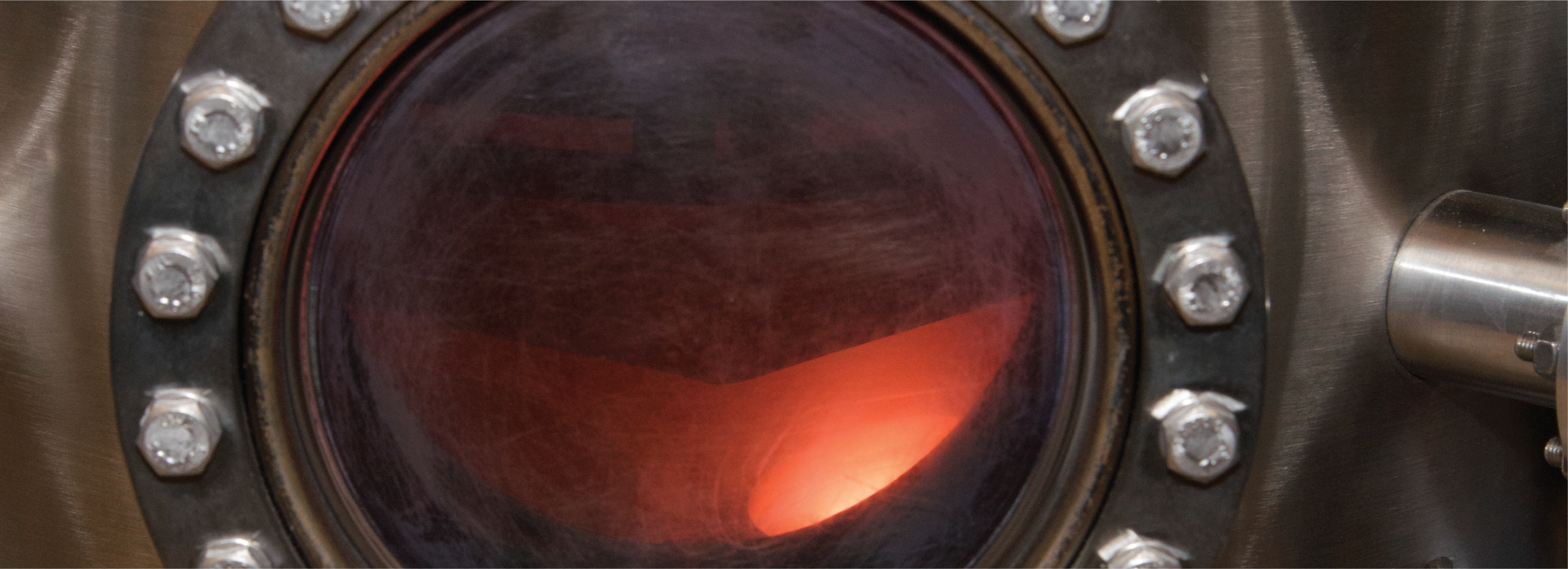 bright light in machine